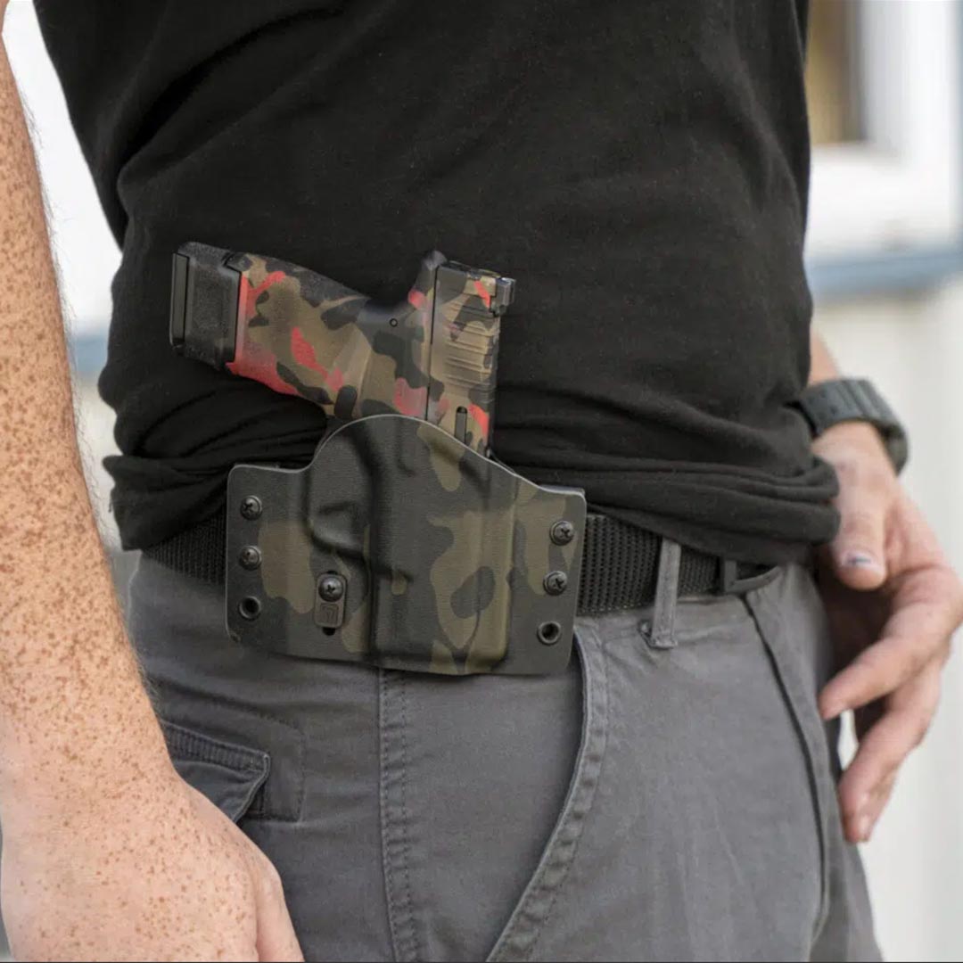 Tulster OWB Contour Kydex Holster For H&K VP9 (Left Hand) – Optic Compatible, Adjustable Retention, Concealed Carry