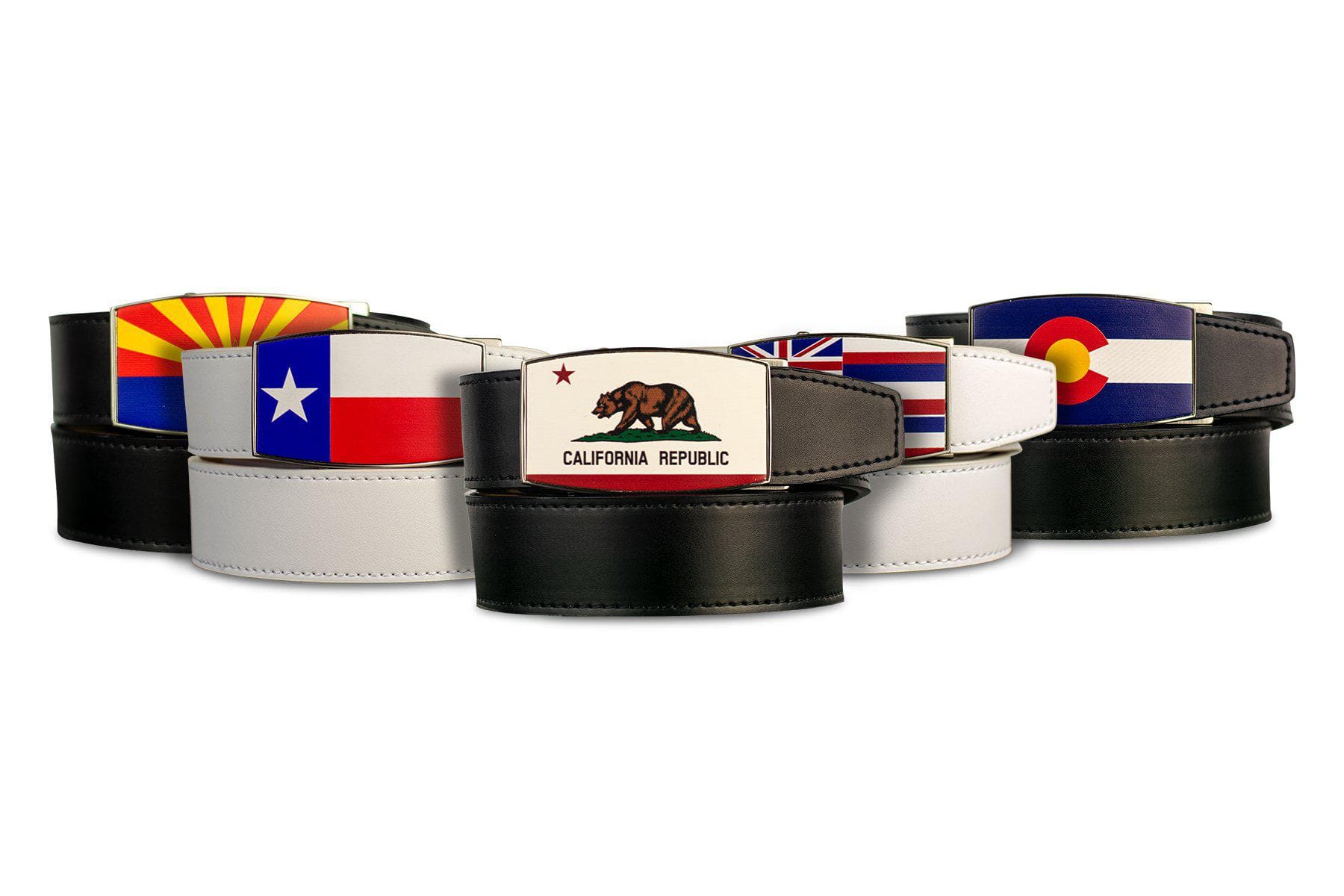 State Flag Belts