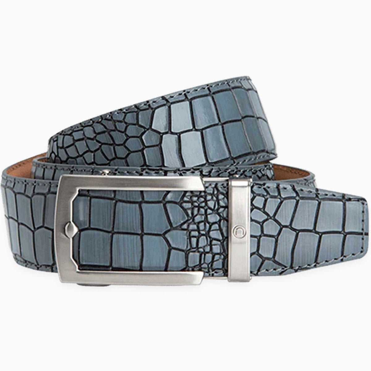 Crocodile-Grey_-1-1-2_-Strap_-  display picture 1