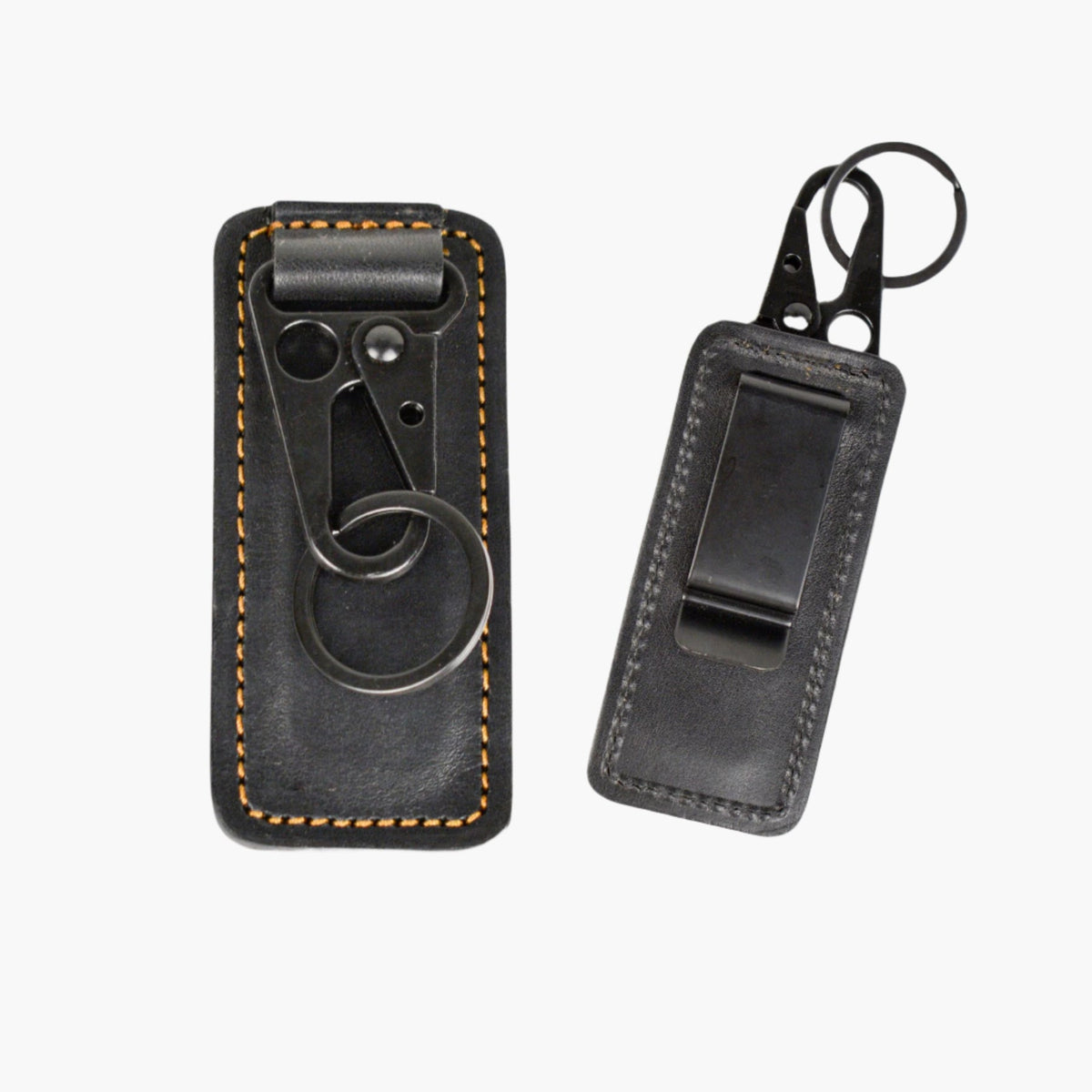 Lejon EZ Clip Leather Key Holder | EDC Belt Clip Keychain