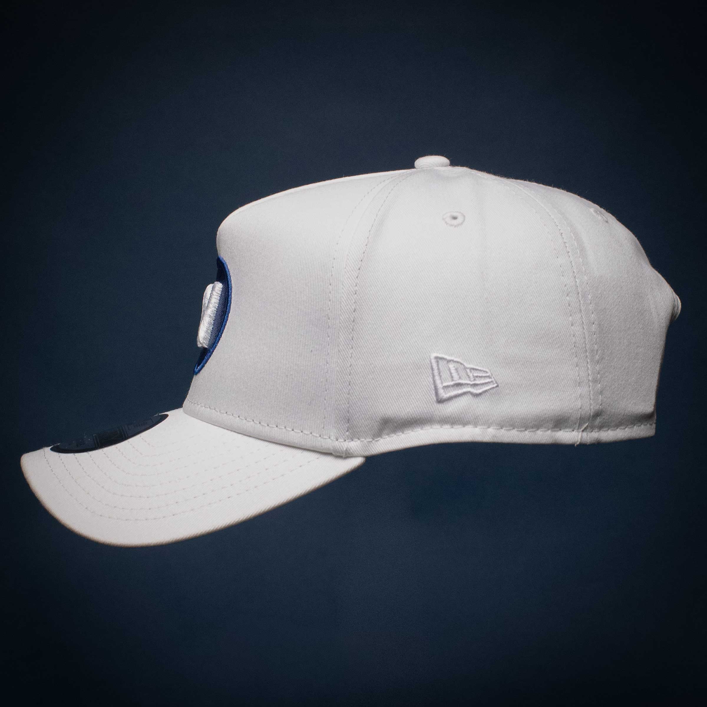 Nexbelt Icon Logo New Era 9FORTY Snapback Hat – White