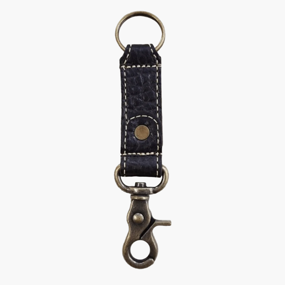 Lejon Bison Leather Key Fob | Made in USA EDC Keychain