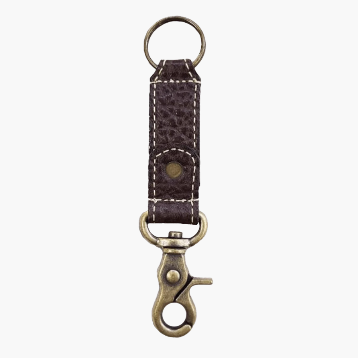 Lejon Bison Leather Key Fob | Made in USA EDC Keychain