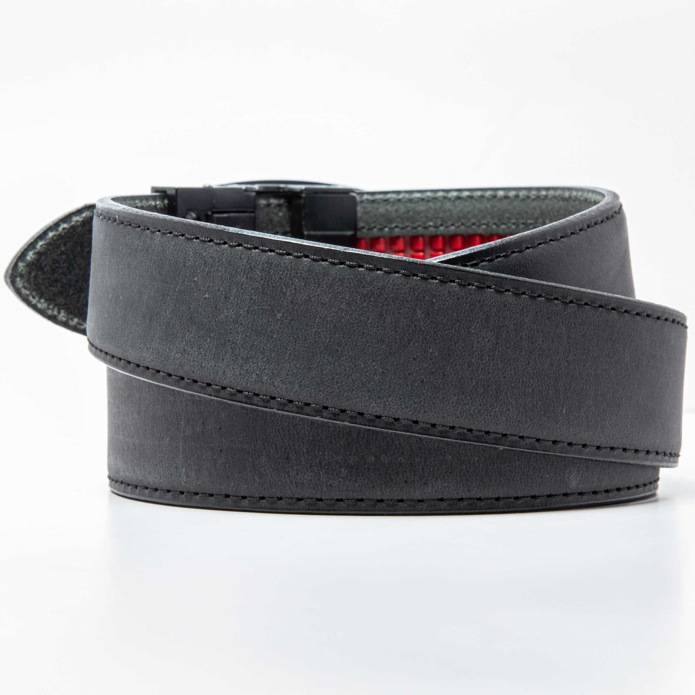 Titan Ironhide Black EDC Ratchet Belt - Black