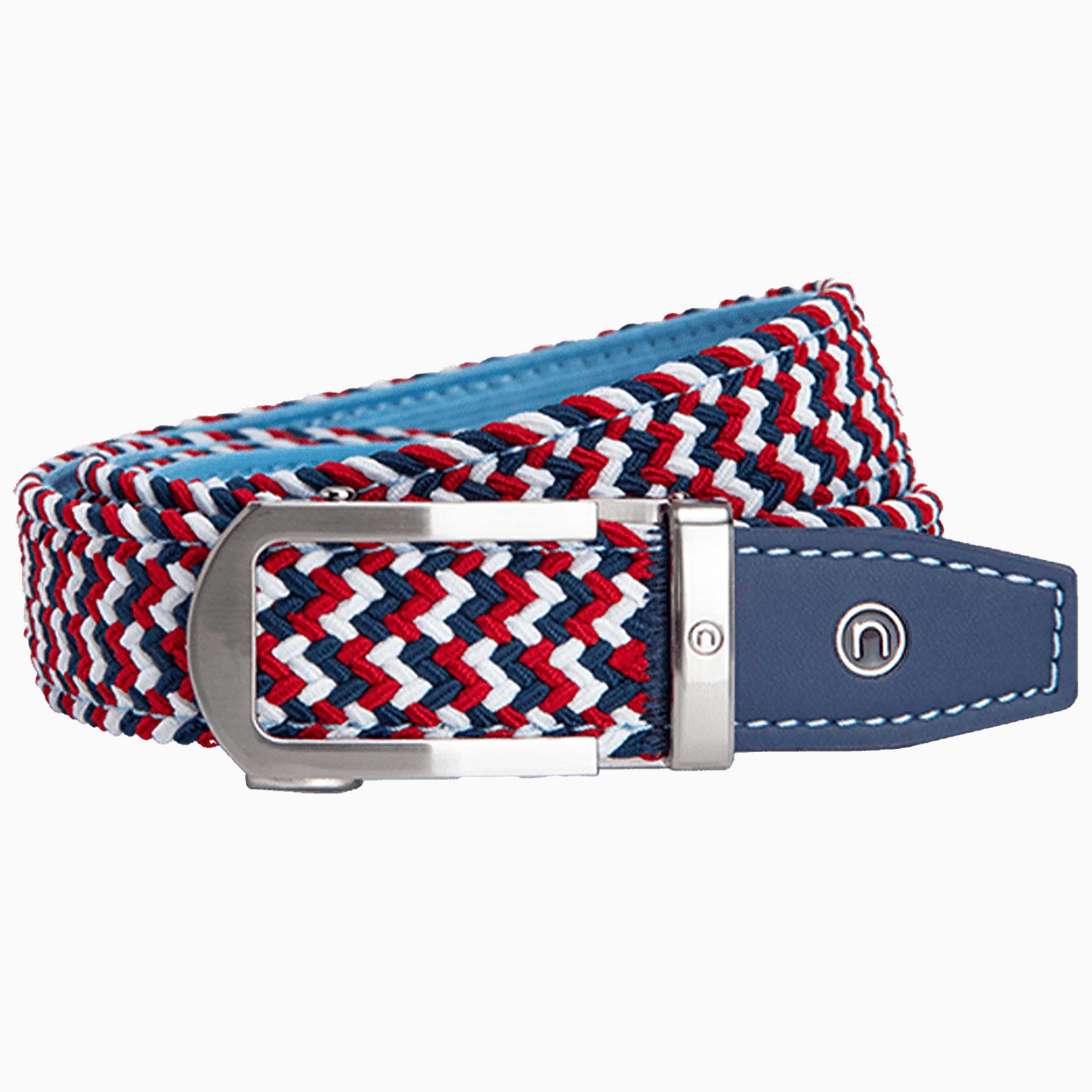 Kid's Braided Liberty, 1 1/8" Strap, Golf Ratchet Belt