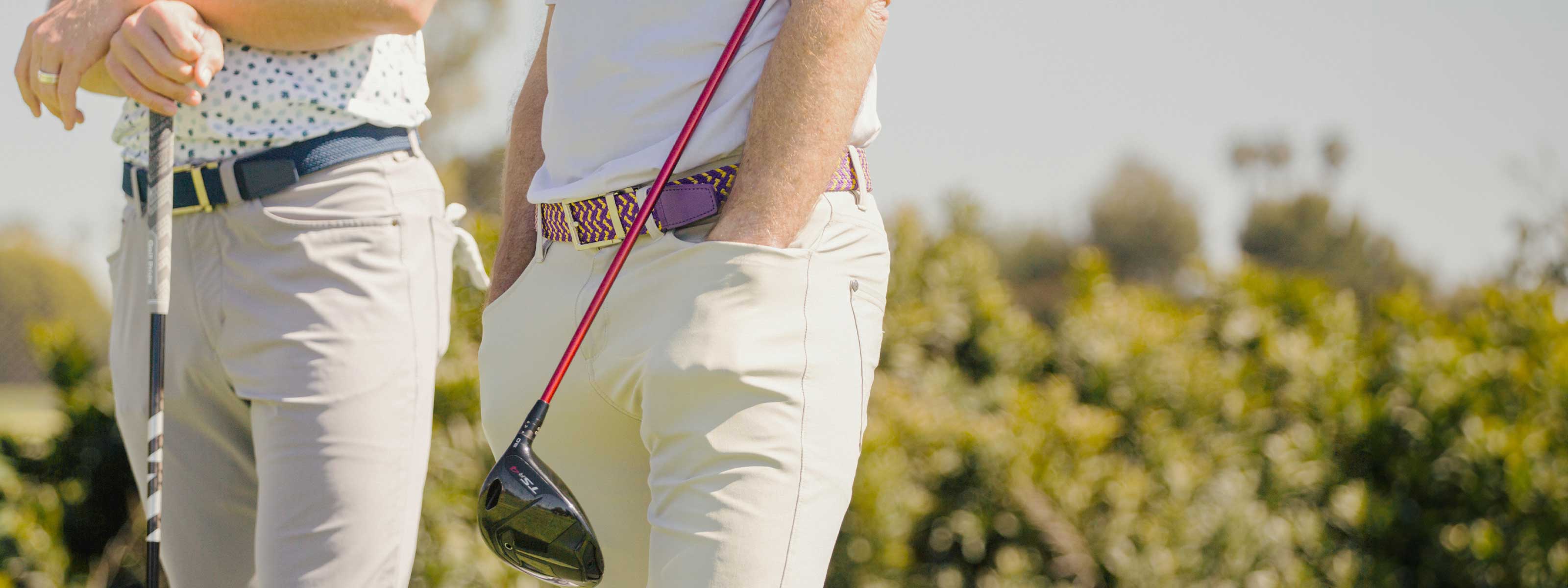 Braided Ratchet Golf Belts