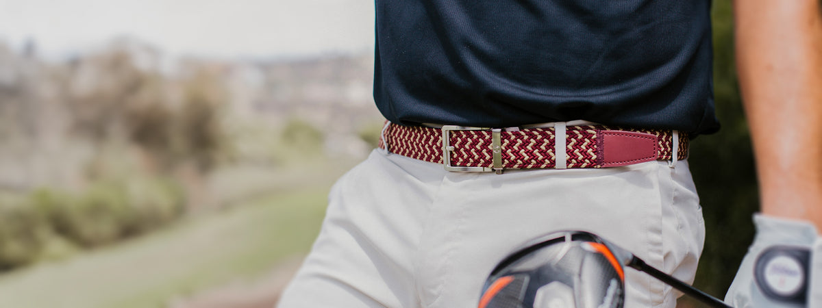 Where Autumn Style Meets Fairway Precision | Braided Golf Belts