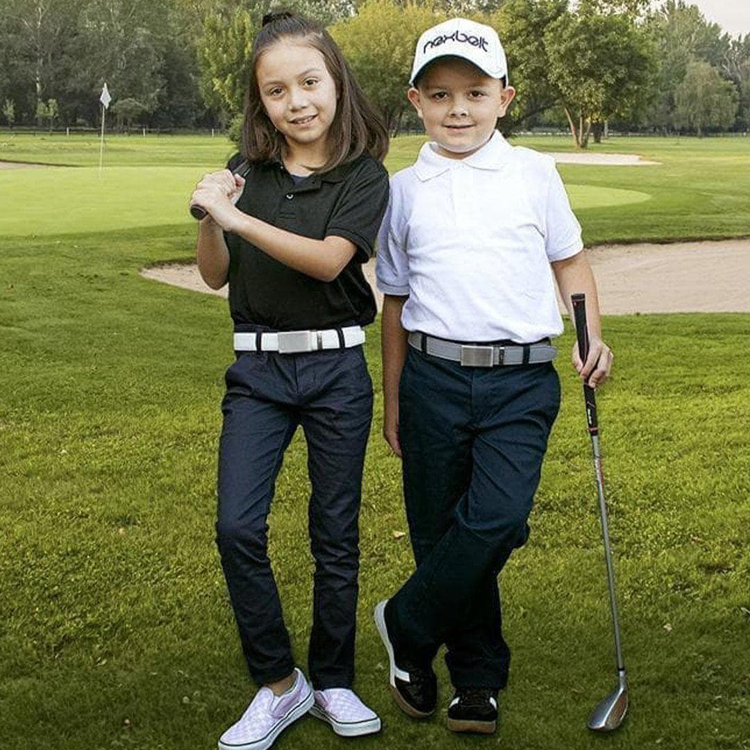 Nexbelt Golf Belt Black / Fits up to 35" waist Youth Black Golf Belt