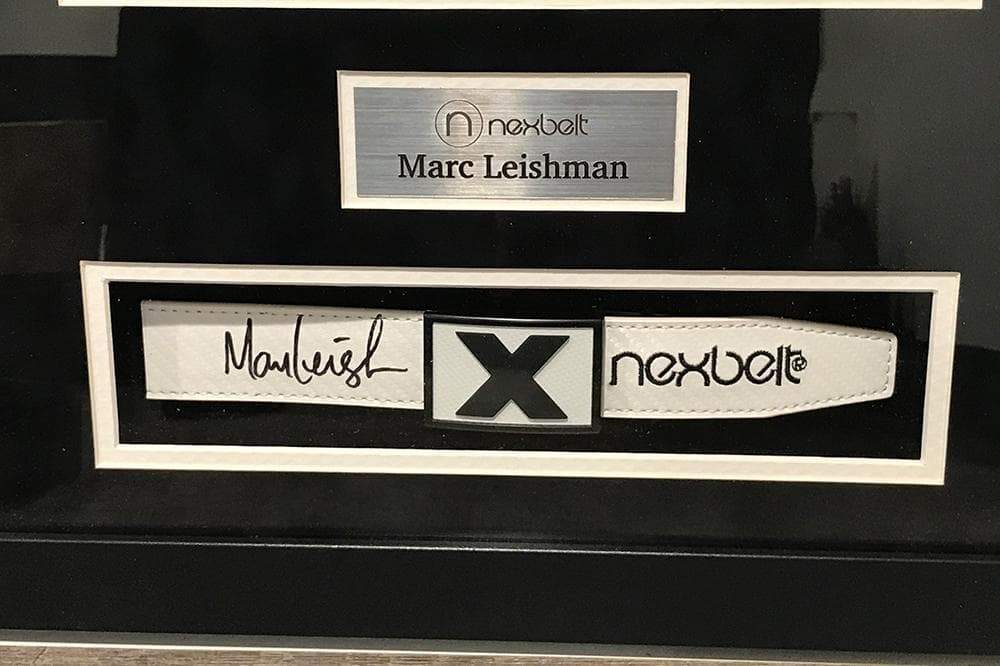 How to make a Nexbelt into a sport memorabilia work of art