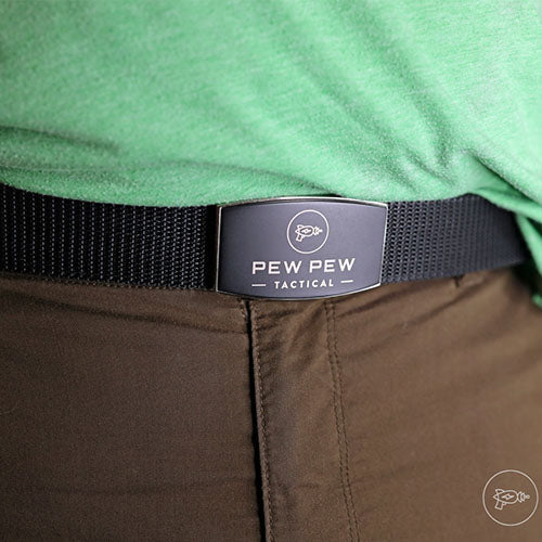 Nexbelt Pew Pew tactical buckle 