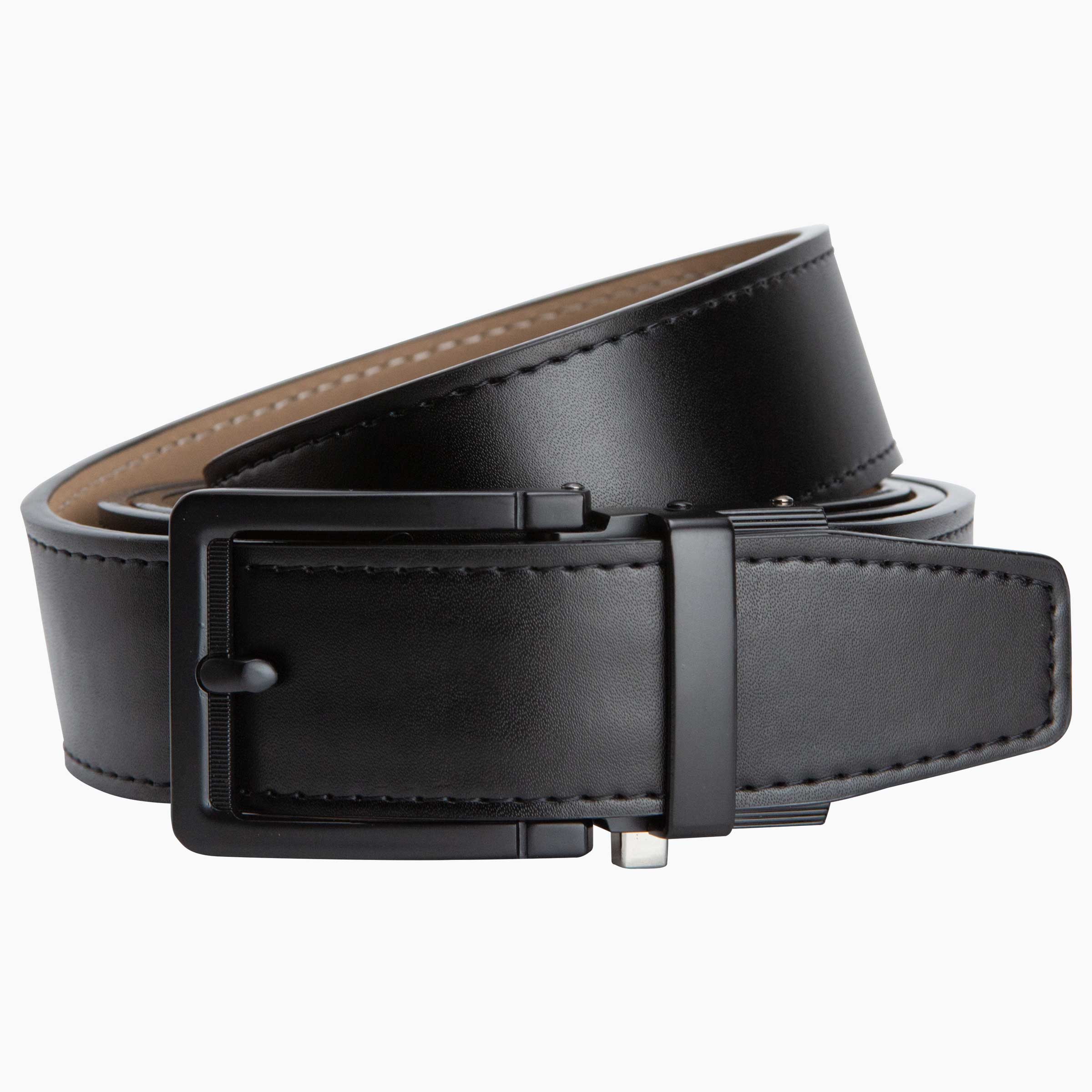 Ace Black Golf Ratchet Belt 1.38" [35mm]