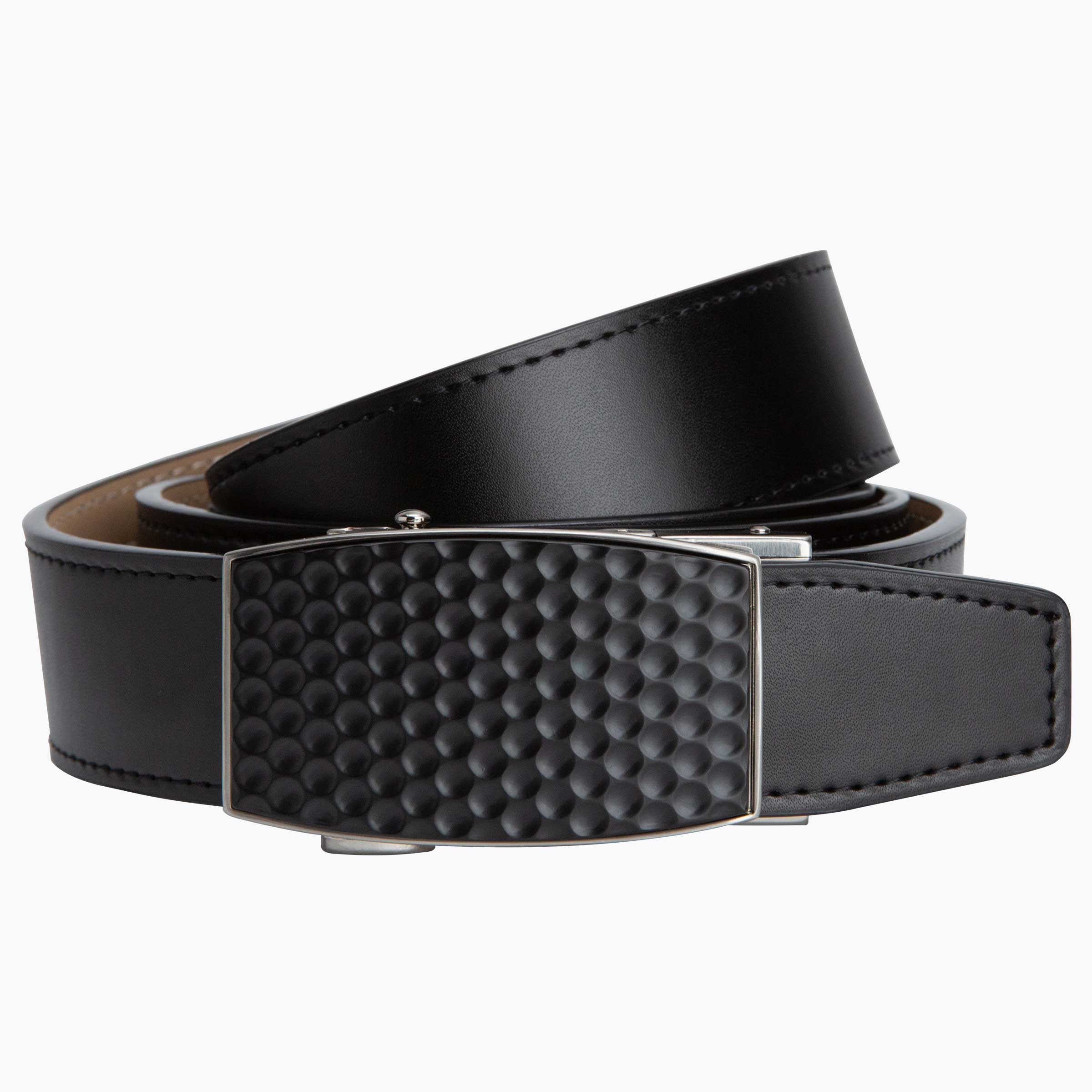 Aston Eagle Black Golf Ratchet Belt 1.38" [35mm]