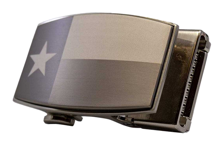 Texas Pewter Aston Dress Buckle, Fits 1 3/8" Straps