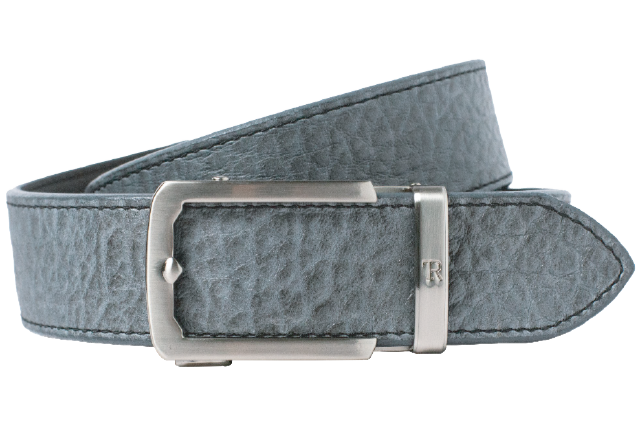 Bison Grey, 38mm Strap, Dress Belt