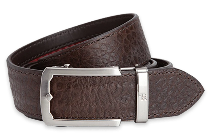 Bison Brown, 38mm Strap, Luxury Belt