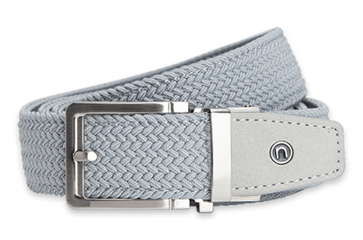 Braided Cool Grey, 1 3/8" Strap, Golf Belt