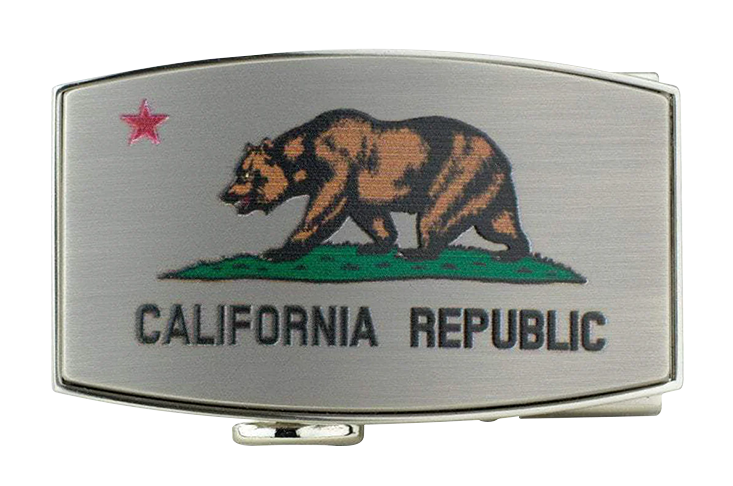 California Dreamin' Bear Dress Buckle, Fits 1 3/8" Straps