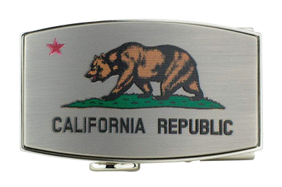 California Dreamin' Bear Dress Buckle, Fits 1 3/8" Straps
