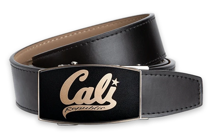 California Dreamin' Cali Republic Vegan, 1 3/8" Strap, Dress Belt