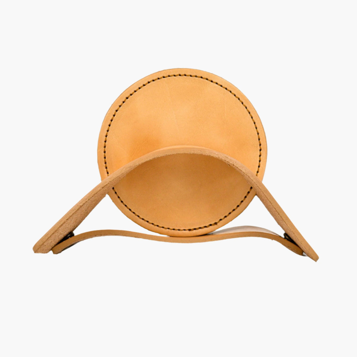 Lejon Luxe Leather Coaster Set of 4 with Holder