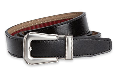 Dakota Black, 1" Strap, Dress Belt