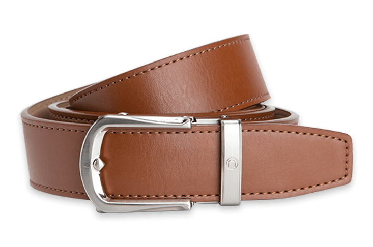 Frances Walnut, 1 3/8" Strap, Dress Belt