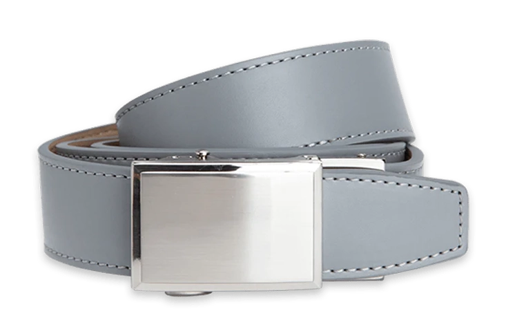 Go-In Shield Grey, 1 3/8" Strap, Golf Belt