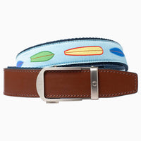Hampton Wave Rider Ribbon Ratchet Belt 1.38" [35mm]