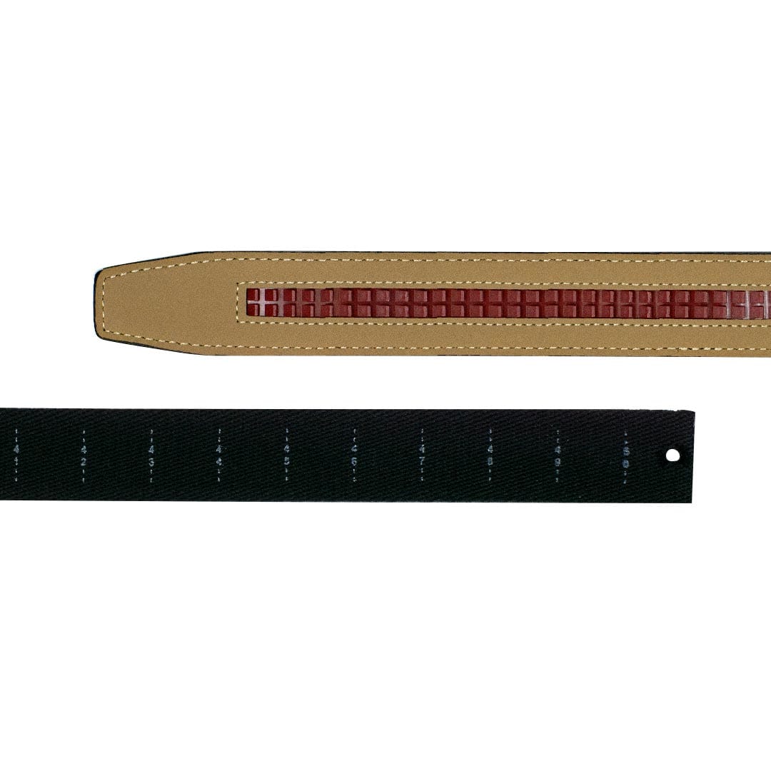 Hampton Texas Flag Golf Ribbon Ratchet Belt 1.38" [35mm]