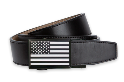 Heritage Go-In USA Flag, Black 1 3/8" Strap, Golf Belt