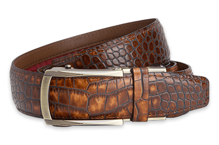 Kayiman Brown, 35mm Strap, Luxury Belt