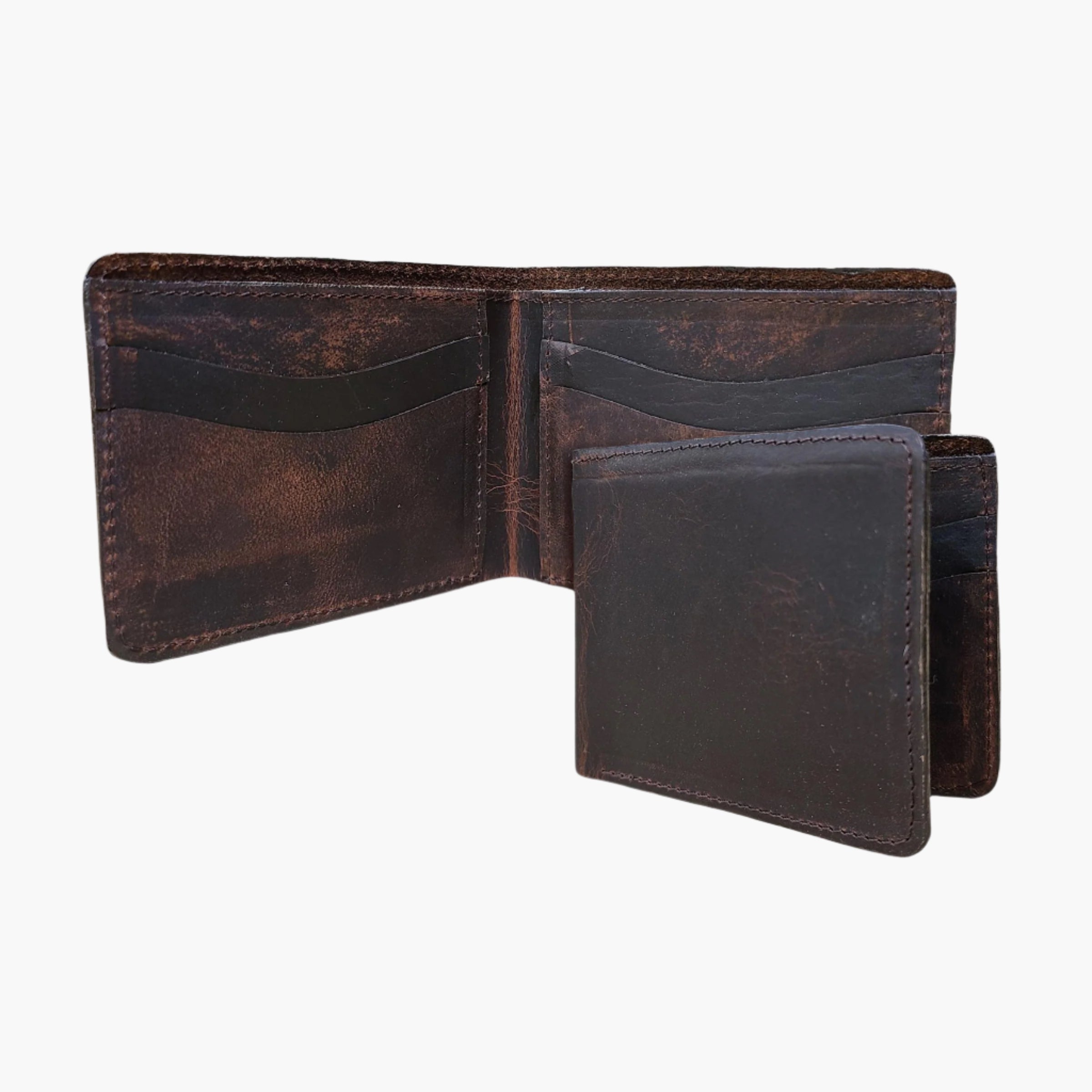 Lejon Leather Langston Bi-Fold Wallet | Premium American Leather EDC Wallet