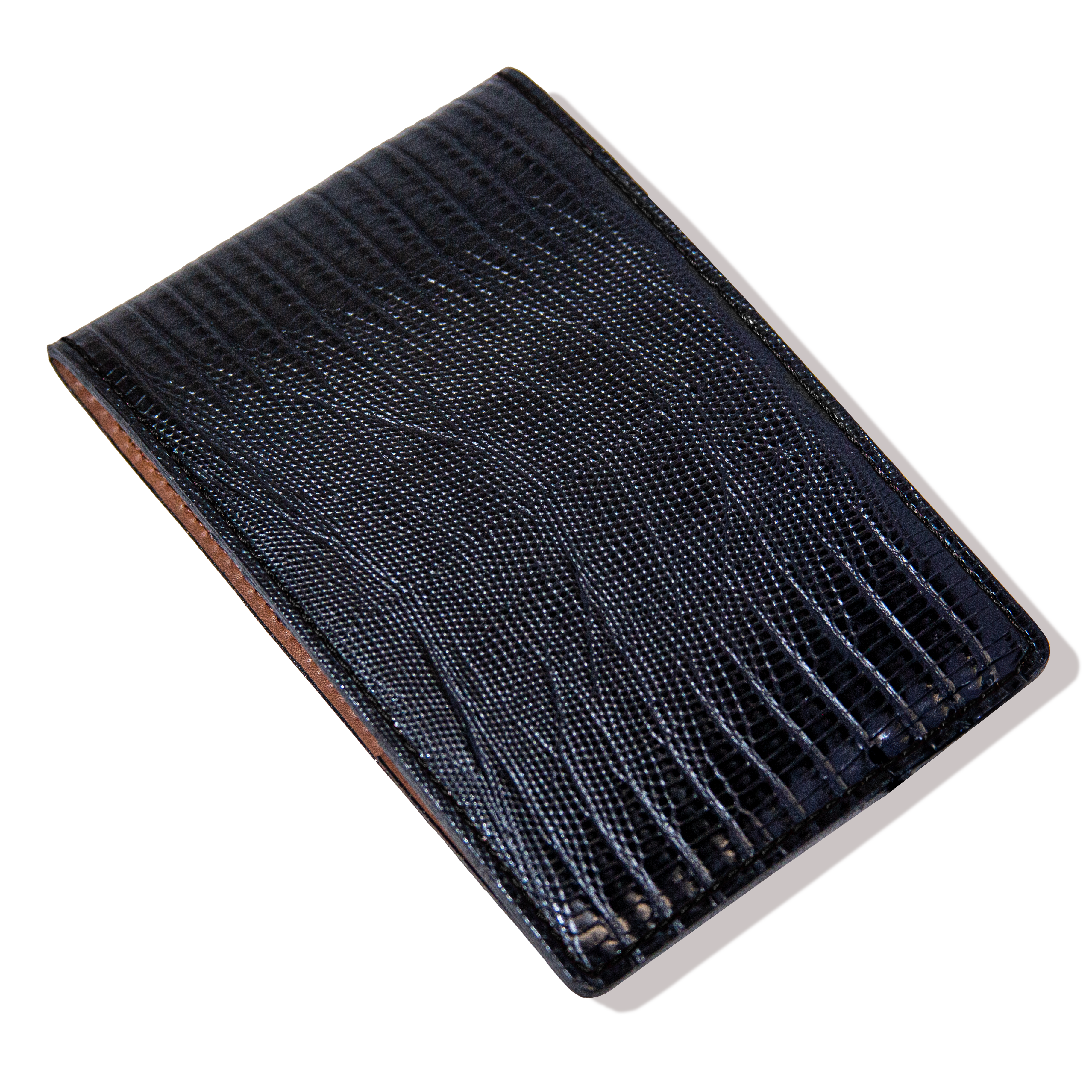 Scorecard Holder Lizard - Black w/ Black Thread
