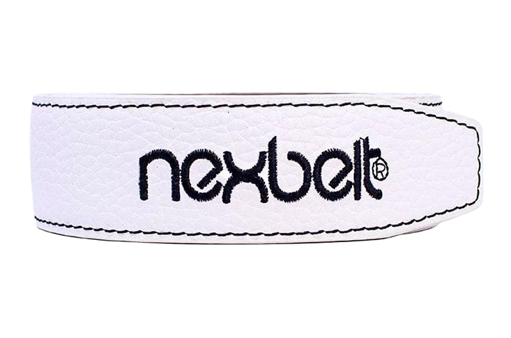 White Nexbelt tip strap