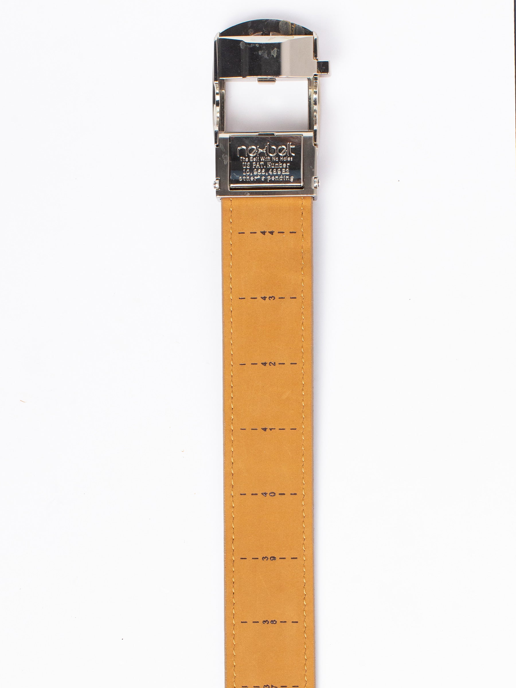 The Langford Americana Belt, Black – Oil-Tanned Harness Leather Strap, 1 3/8" [35mm]