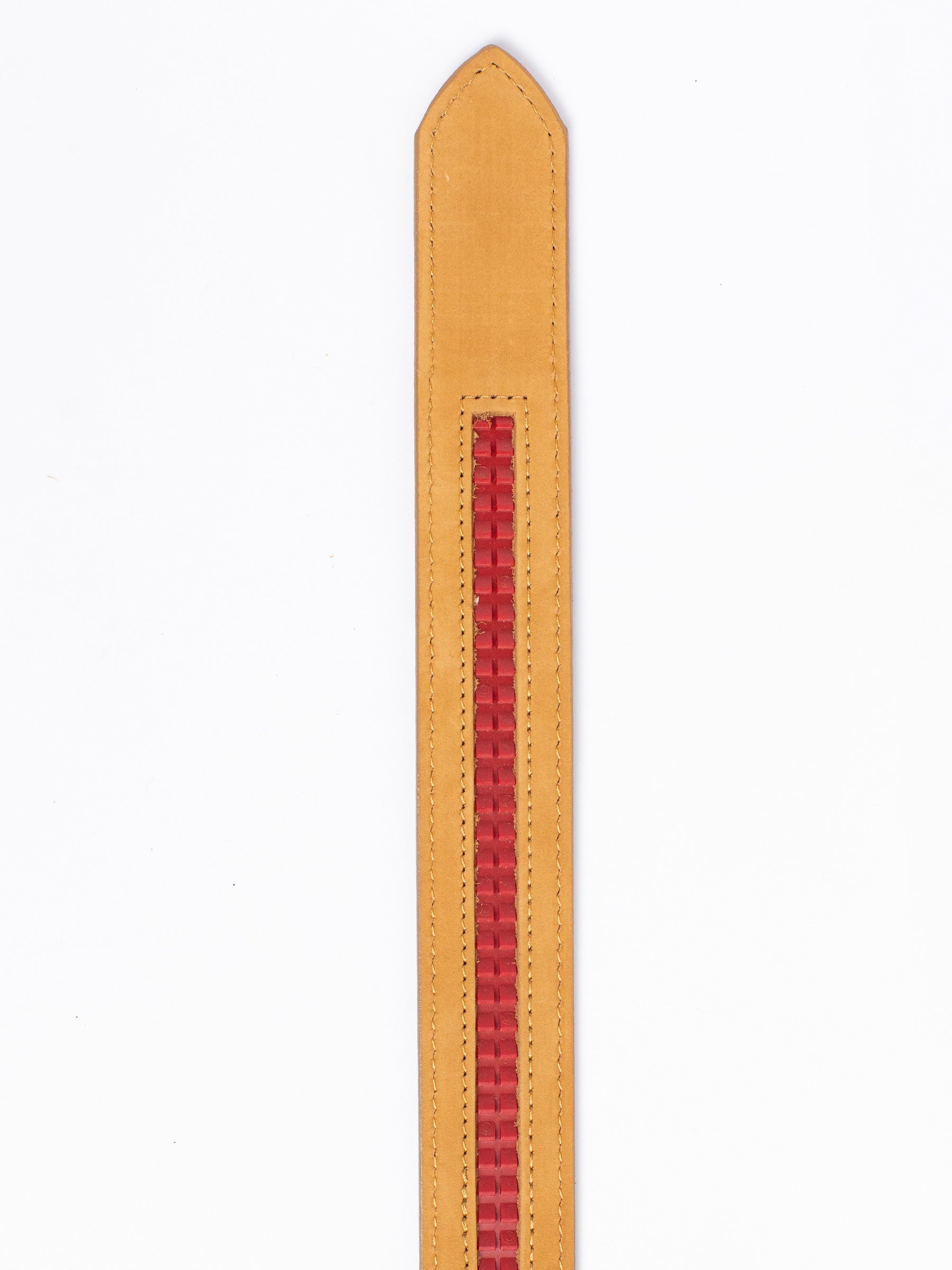 The Langford Americana Belt, Brown – Oil-Tanned Harness Leather Strap, 1 3/8" [35mm]