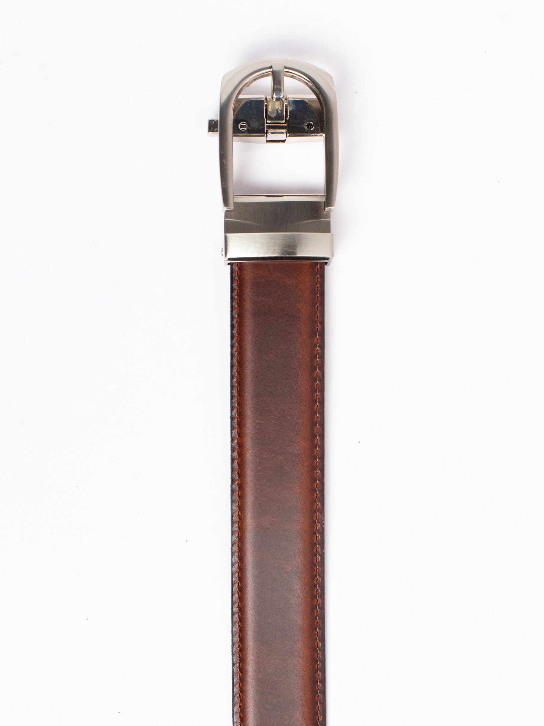 The Continental Americana Belt, Brown – Oil-Tanned Harness Leather Strap, 1 3/8" [35mm]