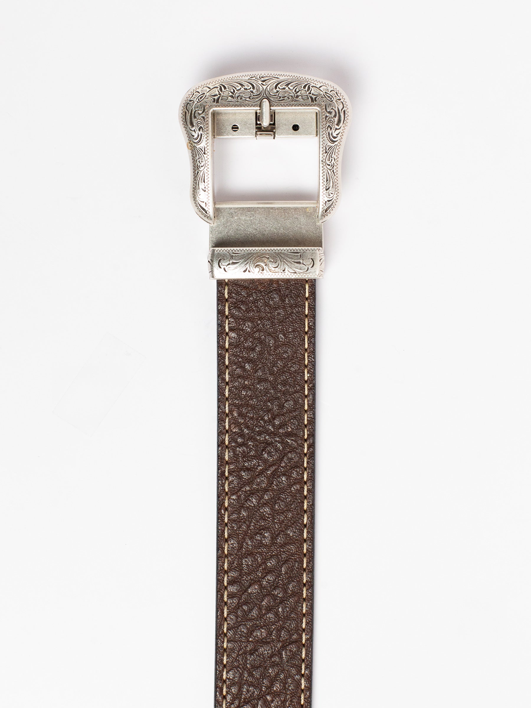 The Earpstead Americana Belt, Chocolate – Buffalo Leather Strap, 1.575" [40mm]