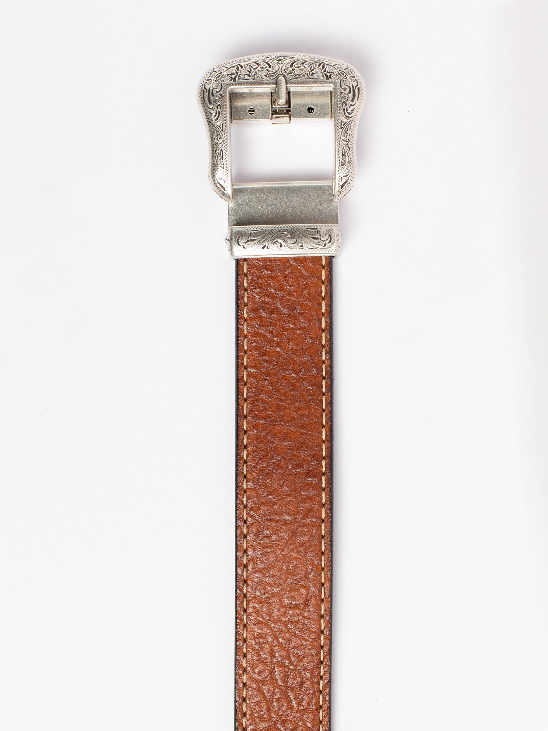 The Earpstead Americana Belt, Peanut – Buffalo Leather Strap, 1.575" [40mm]
