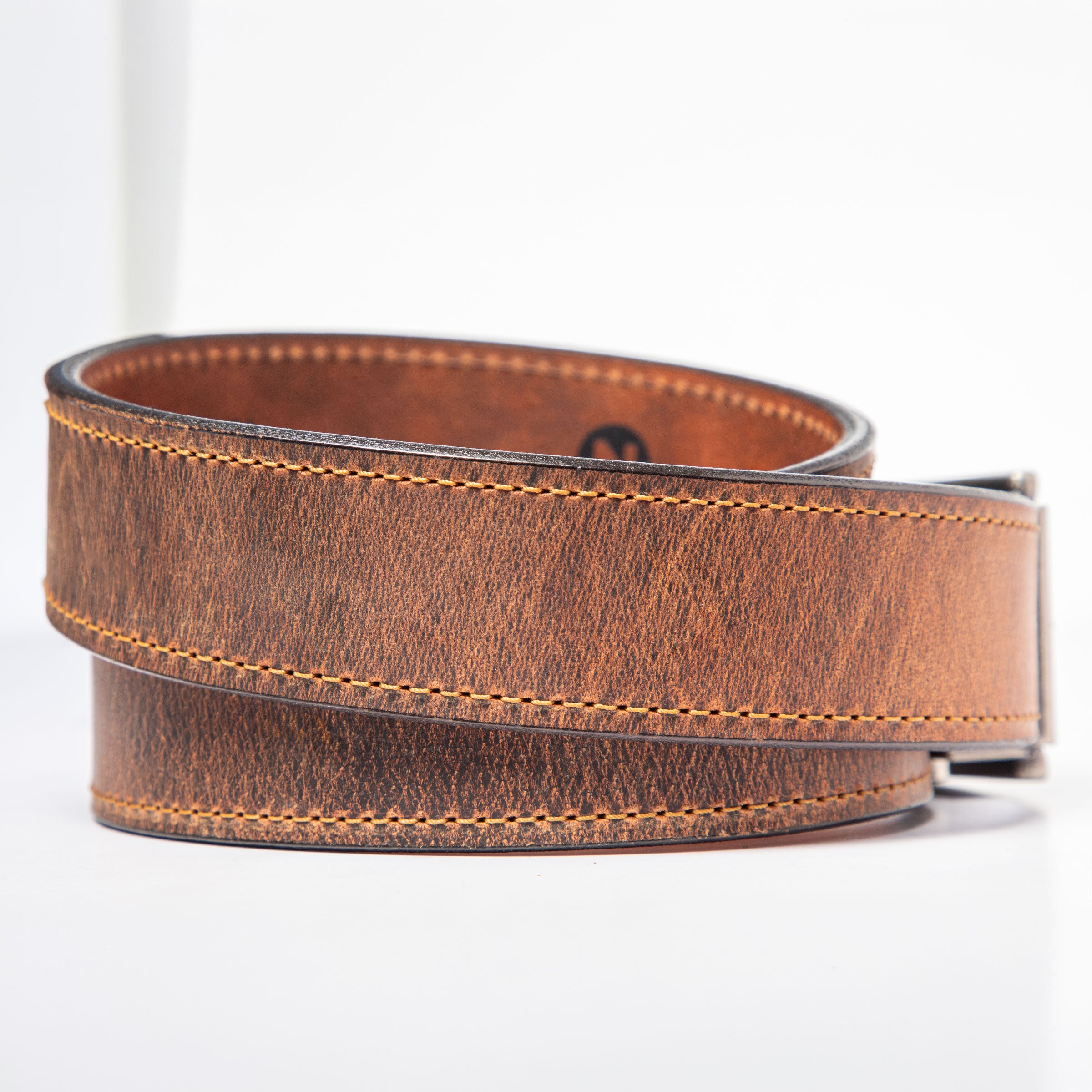 Timberline Americana Belt, Sienna – Crazy Horse Leather Strap, 1.575" [40mm]