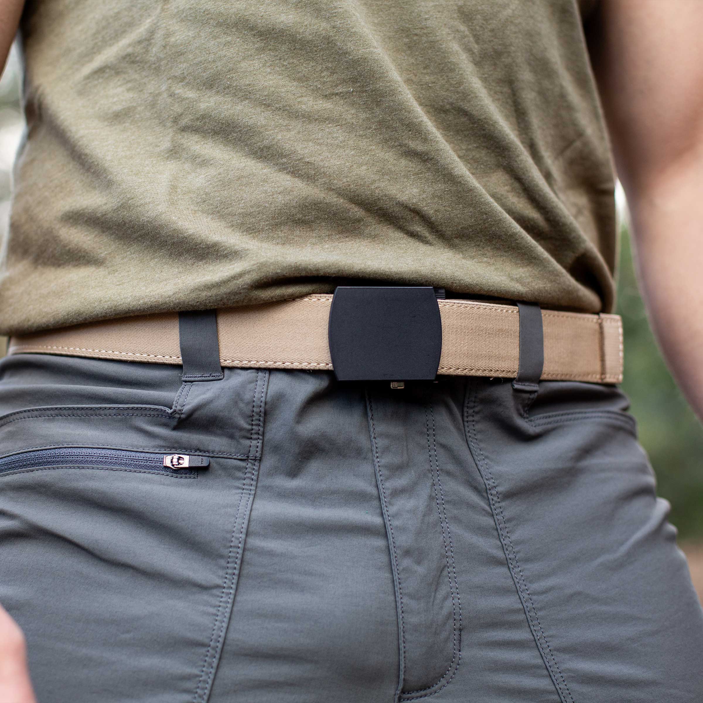 Explorer Smooth Tan Ratchet Belt 1.38" [35mm]