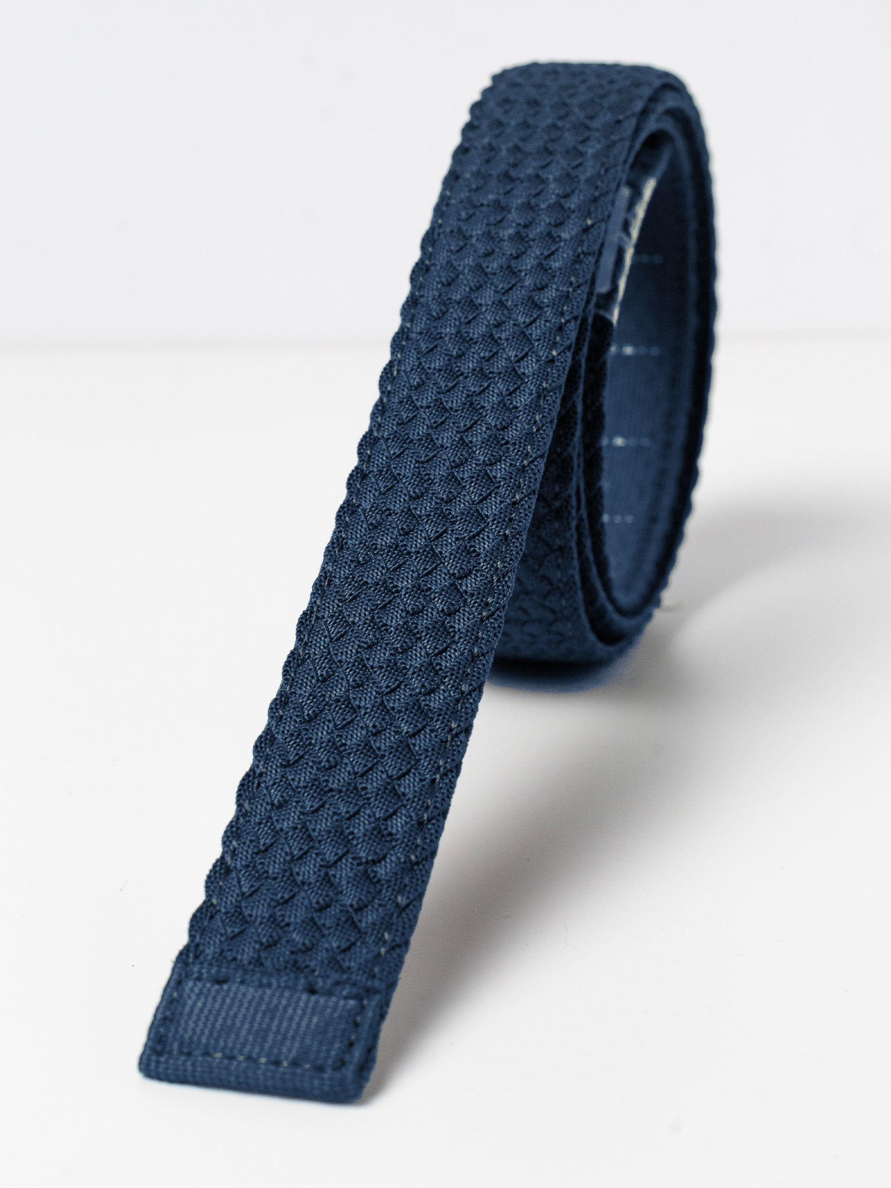 Explorer Braided Navy Ratchet Belt 1.38" [35mm]