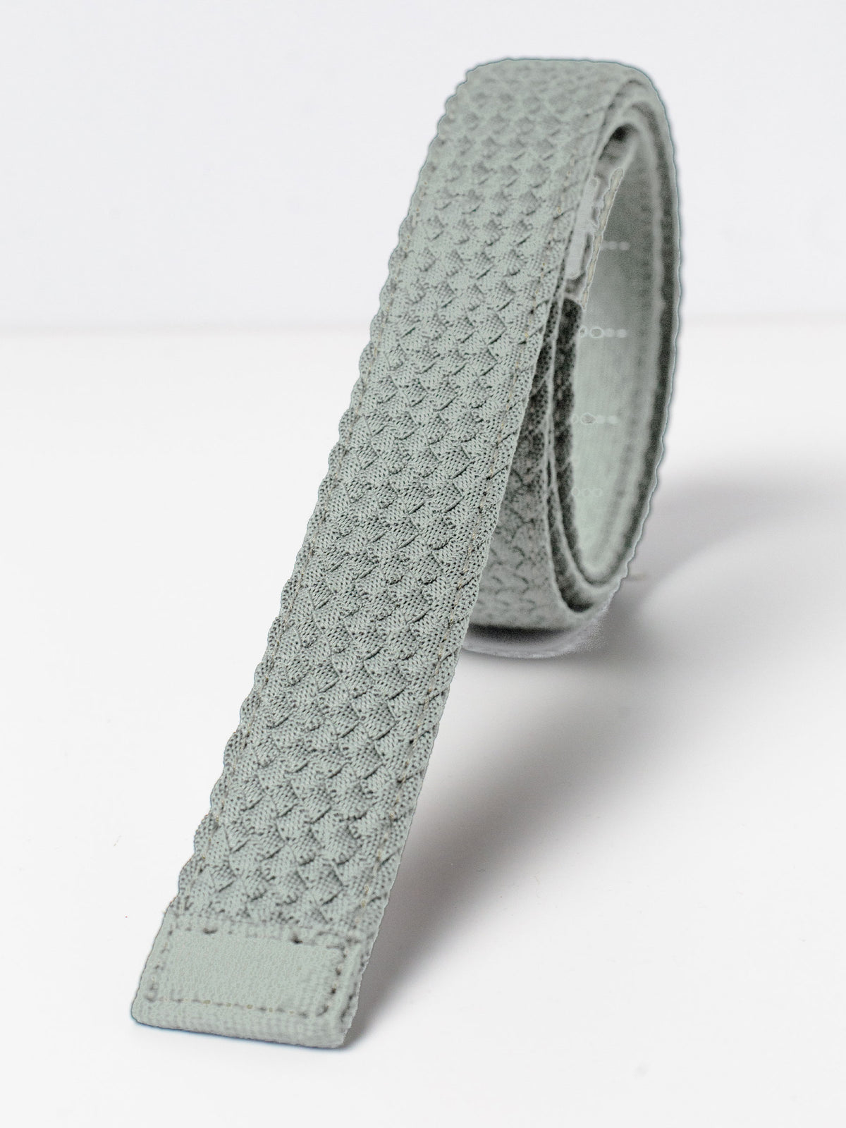 Vintag Silver Grey Braided Belt VISALY Swivel Buckle Ladies Belts for Dresses | Womens Dress  main image 3