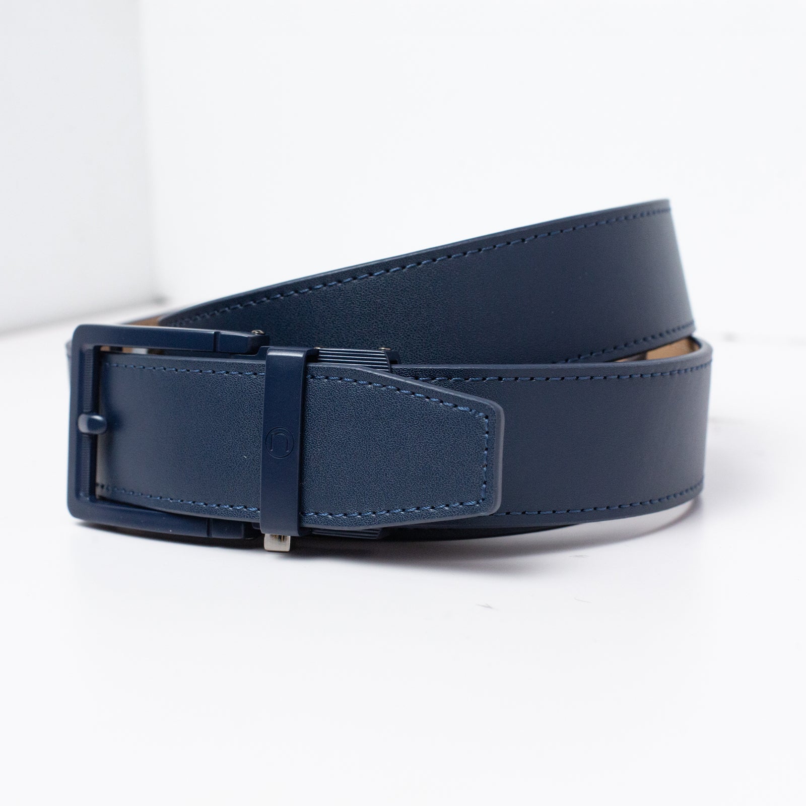 Ace Navy Golf Ratchet Belt 1.38" [35mm]