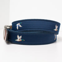 Waterfowl Navy Outdoor Ribbon Ratchet Belt 1.38" [35mm]