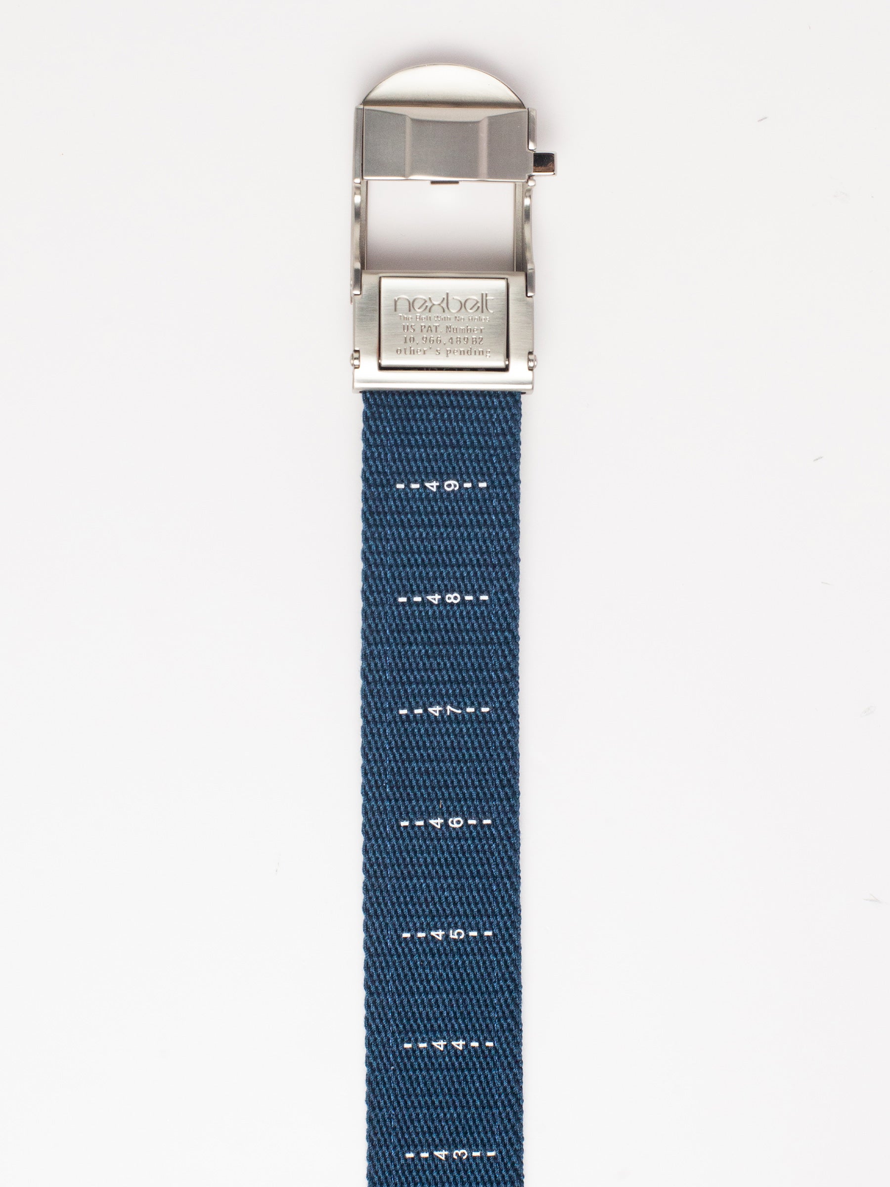 Hunter Navy Outdoor Ribbon Ratchet Belt 1.38" [35mm]