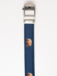 Grizzly Navy Outdoor Ribbon Ratchet Belt 1.38" [35mm]