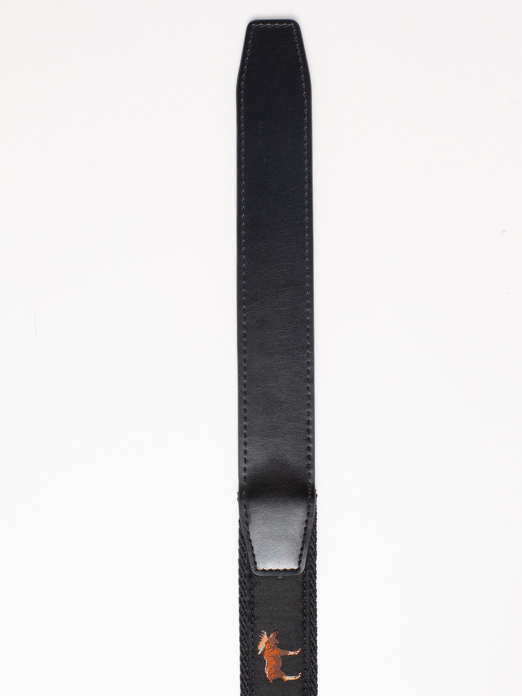 Grizzly & Moose Black Outdoor Ribbon Ratchet Belt 1.38" [35mm]