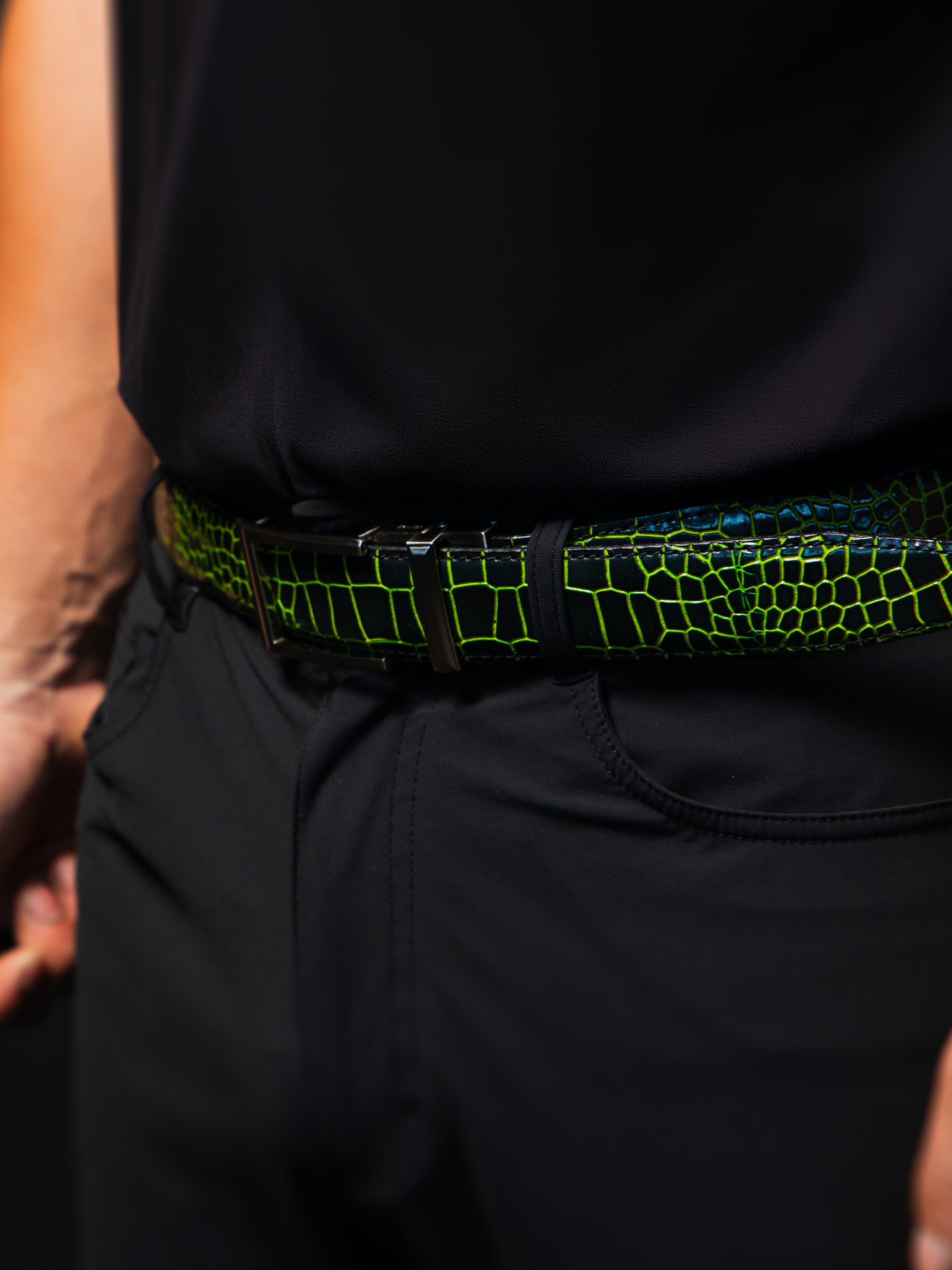 Tracer Ratchet Golf Belt 1 3/8" Strap [35mm]