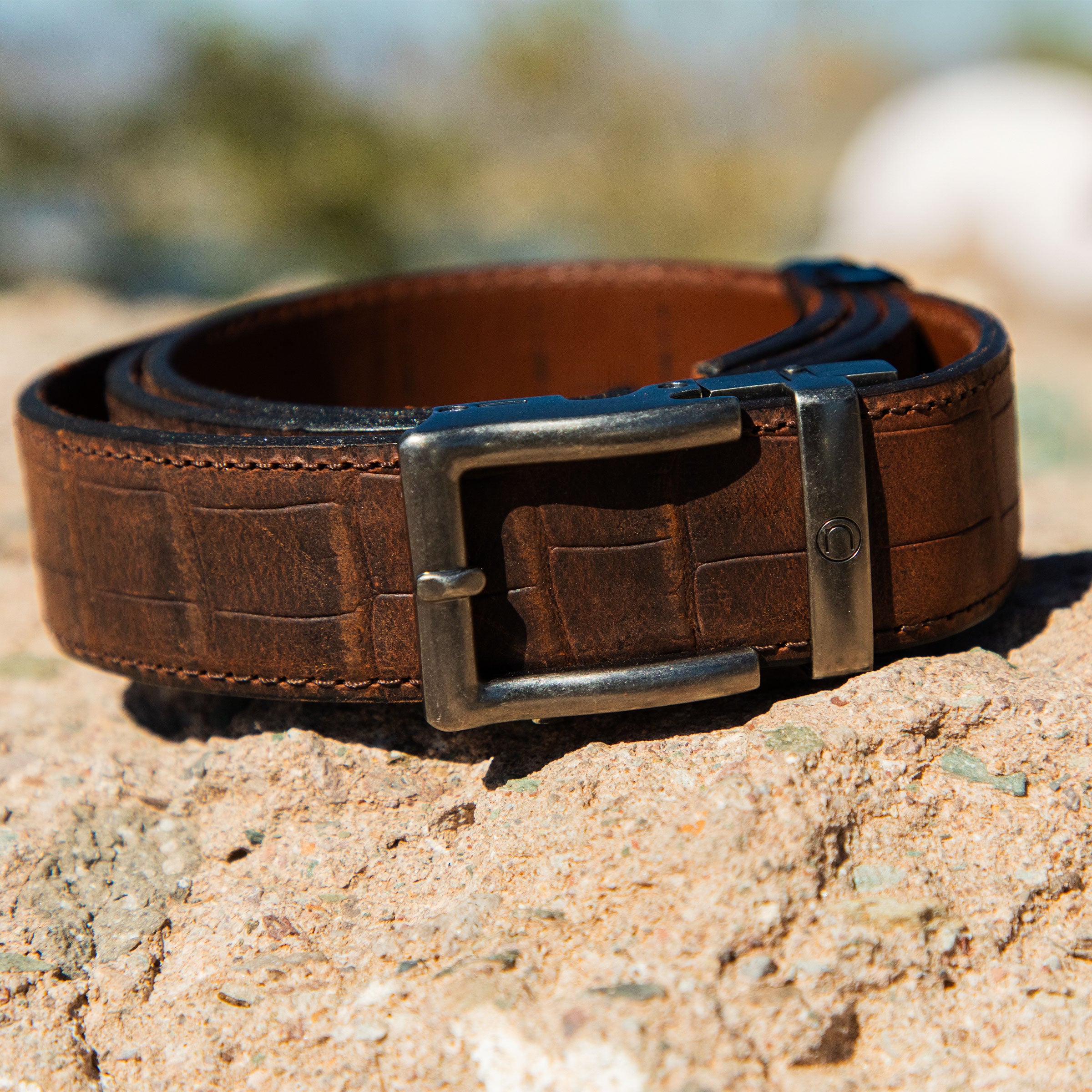 Crazy Horse Croc EDC Ratchet Belt 1.5" [38mm]